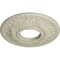 Ekena Millwork Hurley Ceiling Medallion (Fits Canopies up to 7 1/4"), 22 1/8"OD x 7 1/4"ID x 1 3/4"P, Clear Yellow CM26HUCYF - alternate 3